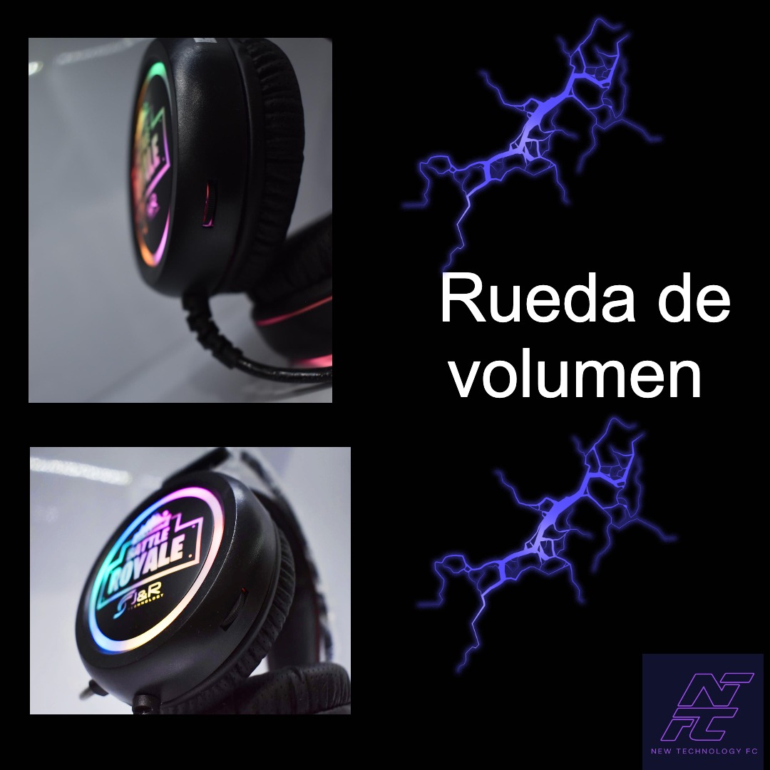 Miniatura 2 de DIADEMA GAMER RGB